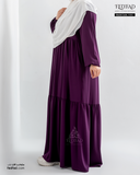 فستان أدوار كلوش - لون موف