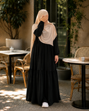 فستان أدوار - أسود