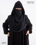 فستان كابيشوه - أسود