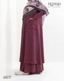 طقم شتوي قطعتين نبيتي