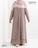 طقم شتوي قطعتين كافيه