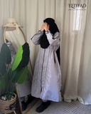 بوركيني قطعتين - لون سيلفر