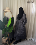 بوركيني قطعتين - لون رمادي