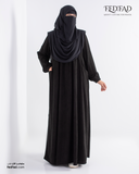 فستان كابيشوه - أسود