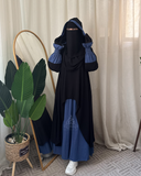 إدناء جينز قطعتين - لون جينز