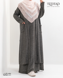 طقم شتوي قطعتين زيتي