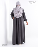 فستان كابيشوه - رمادي